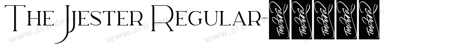 The Jjester Regular字体转换
